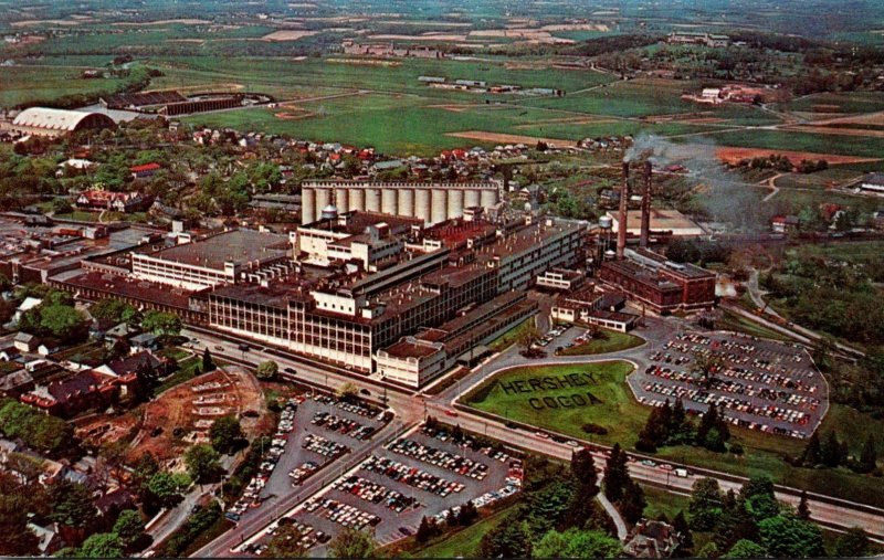 Pennsylvania Hershey Aerial View Hershey Chocolate Corporation United