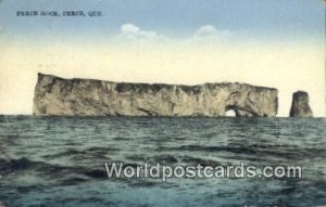 Perce Rock, Surprise Hill Perce, Quebec Canada 1937 Missing Stamp 