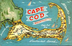 Massachusetts Cape Cod Map