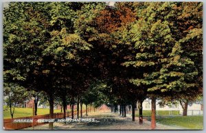 Whitman Massachusetts 1908 Postcard Marren Avenue Bryantville Cancel