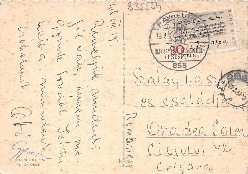 B35554 Bayreuth Neues Schloss  germany