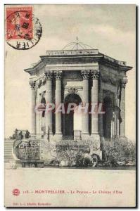 Old Postcard Chateau d & # 39eau Montpellier