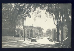 Liverpool, Nova Scotia/NS Canada Postcard, Main Street, Old Cars, 1965!