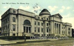 Iowa Hall of History - Des Moines  