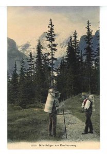 Switzerland - Faulhornweg Trail, Milk Carrier