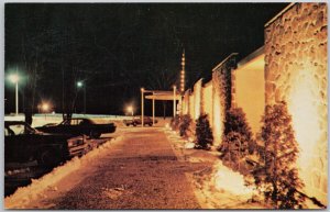 Sundial Motor Inn Orillia Ontario ON Canada Advertising Postcard H72
