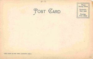 East Portal Approach Hoosac Railroad Tunnel Massachusetts 1907c postcard