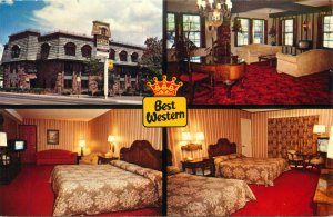 Hardman House Best Western Motor Inn, Carson City Nevada Vintage Postcard