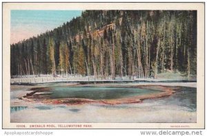 Wyoming Yellowstone Park Emerald Pool