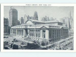 Pre-1980 LIBRARY AT 42ND AND FIFTH AVENUE New York City NY hs2142@