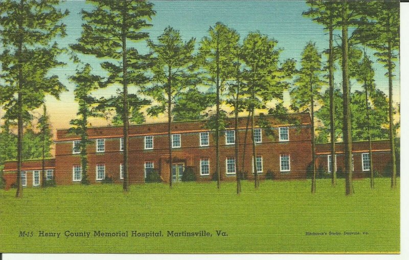 Henry County Memorial Hospital, Martinsville, Va.