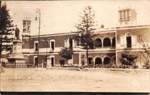 Cuernavaca Mexico Cortez Palace Real Photo Vintage Postcard AA68704