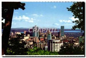 Modern Postcard Mont Royal Montreal Quebec Canada