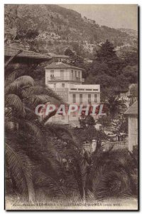 Old Postcard Villefranche Sur Mer Hotel Pension Ker Maria