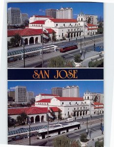 Postcard Downtown Skyline San Jose California USA
