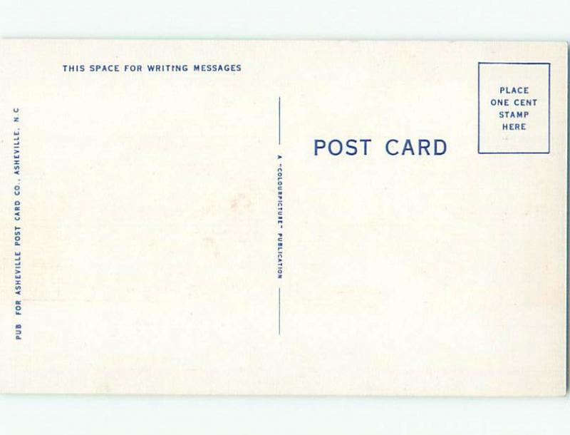 Unused Linen risque signed SEXY BIKINI GIRL WITH SWORDFISH k3355@