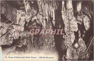 Postcard Ancient Caves of Arcy-sur-Cure (Yonne) Room Ste Marguerite