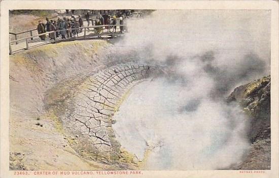 Wyoming Yellowstone Park Crater Of Mud Volcano