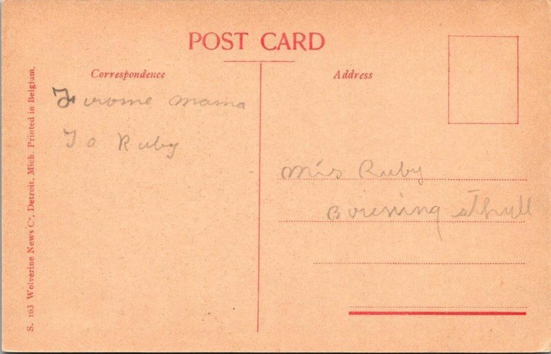 Milan, MI Michigan  MILAN BRIDGE  Monroe & Washtenaw Counties  ca1910's Postcard