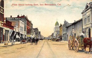 Third Street looking East San Bernardino CA