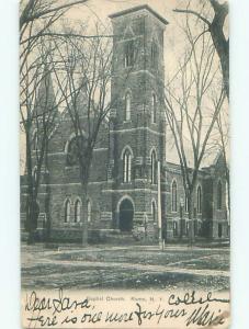 Pre-1907 CHURCH SCENE Rome New York NY p5473