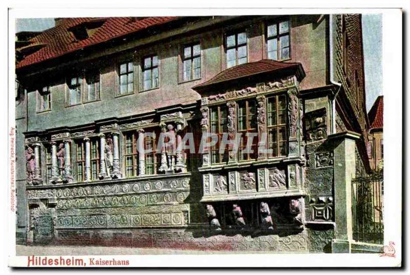 Old Postcard Hildesheim Kaiserhaus