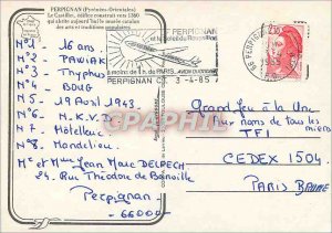 Postcard Modern Perpignan (Pyrenees Orientales) The Castillet