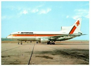 Air Portugal Lockheed 1011 385 Airplane Postcard