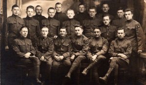 RPPC  WW1  US Army  3rd Army Soldiers  Real Photo Postcard   c1918