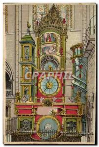 CARD SYSTEM Old Postcard Strasbourh Astronomical Clock RaRe