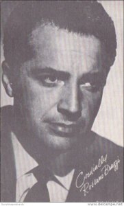 Vintage Arcade Card Rossano Brazzi