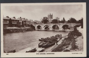 Herefordshire Postcard - Wye Bridge, Hereford  RS9217