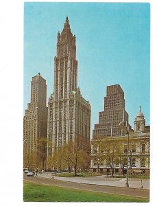 Woolworth Building Once Lower Manhattan's Tallest Building New York City NY