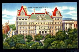 New York ALBANY State Capitol work begun December 9, 1867 $28,000,000 ~ Linen