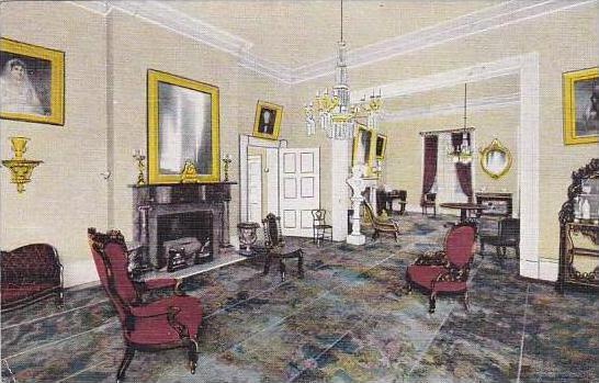 Tennessee Nashville Drawing Room Of The Hermitage  1936