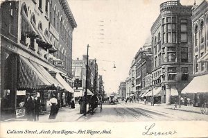 Calhoun Street North from Wayne Street - Fort Wayne, Indiana IN