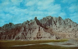 VINTAGE POSTCARD BADLANDS NATIONAL MONUMENT BLACK HILLS SOUTH DAKOTA