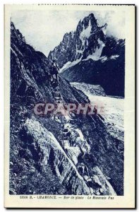 Old Postcard Chamonix Mer de Glace The Bad No