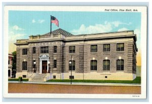 c1930's Post Office Building Pine Bluff Arkansas AR Unposted Vintage Postcard