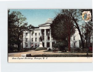 Postcard State Capitol Building Raleigh North Carolina USA