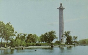 C.1930's-40's SOHIO Perry Monument, Put-In-Bay, Ohio Postcard F101