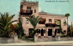 Florida St Augustine The Zorayda Club 1912