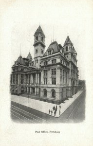 Vintage Postcard 1900's Post Office Pittsburg Pub. Pittsburg Press - Newspaper 