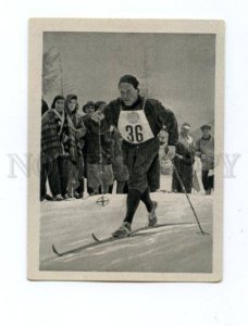 166994 Olympic HALLGEIR BRENDEN Norwey skier CIGARETTE card