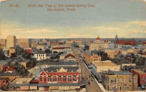 Birds Eye View San Antonio Looking East - San Antonio, Texas TX  