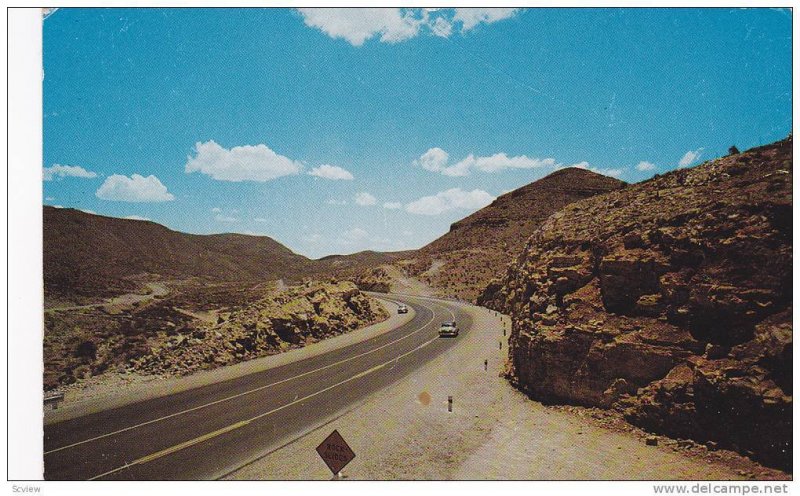 Hueco Mountains Highway, Carlsbad Caverns Highway, Texas, 40-60´s