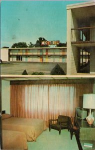 Herkimer Motel Herkimer NY New York Multiview 1960s Vintage Postcard H48