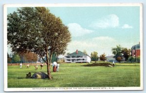 WHITE MTS., NH New Hampshire ~ BETHLEHEM GOLF LINKS & Country Club  Postcard