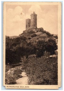 1926 View of Saaleck Castle Naumburg Germany Vintage Posted Postcard