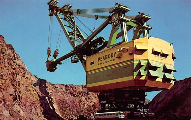 World's Largest earth removing machine Peabody Coal Company Drakesboro Kentuc...